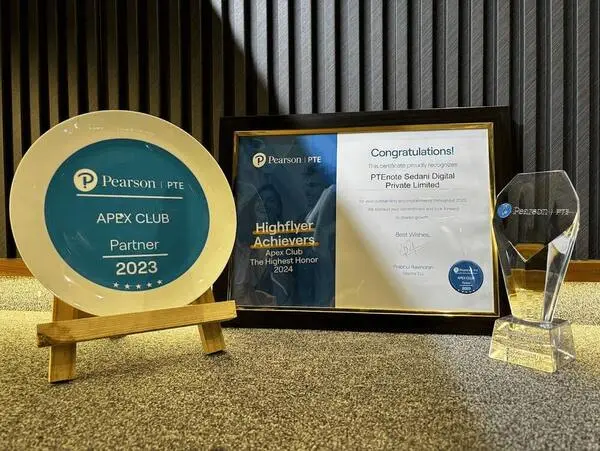 Pearson Apex Club Award