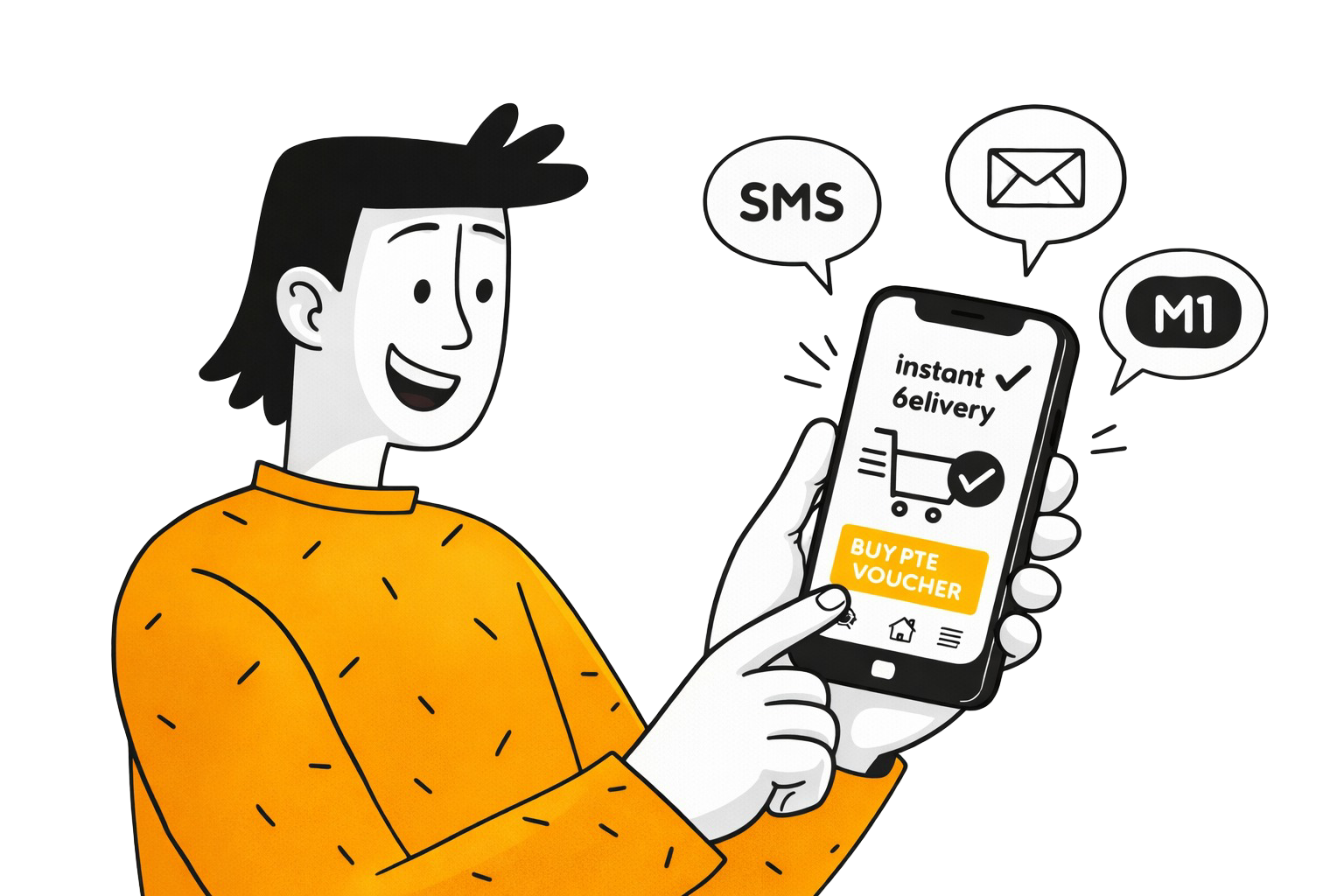 Buy PTE Voucher online