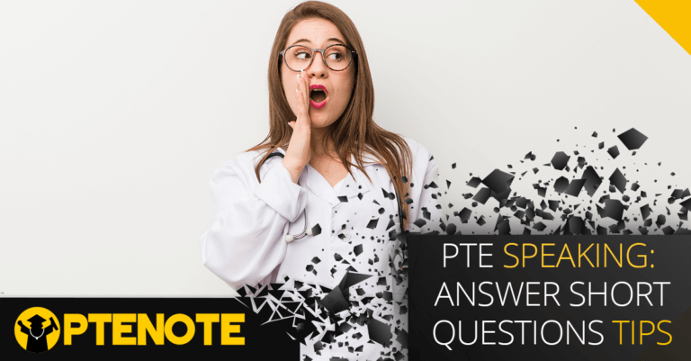 PTE Speaking: Answer Short Questions Tips