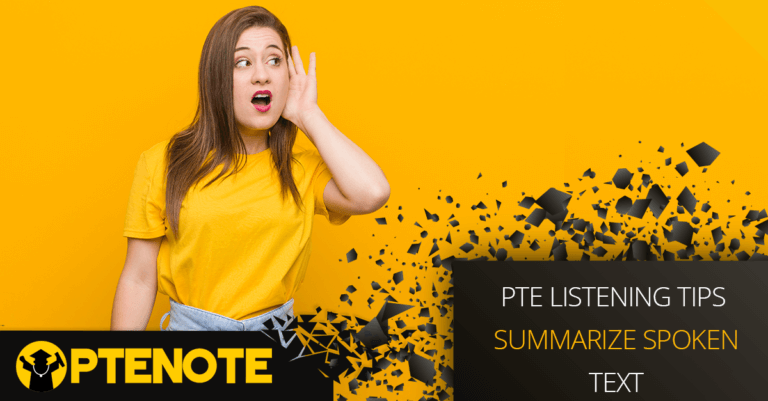 PTE Listening Tips | Summarize Spoken Text