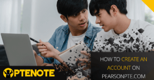 How to create an account On pearsonpte.com