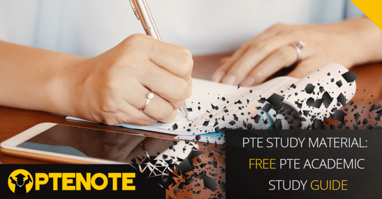 PTE Study Material: FREE PTE Academic Study Guide