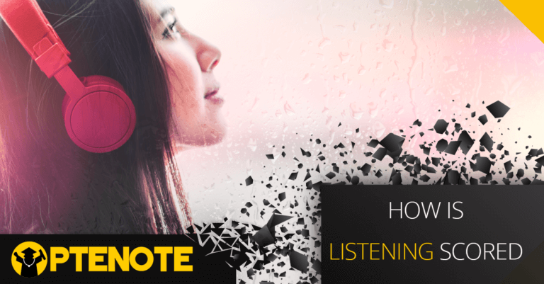 How is listening Scored