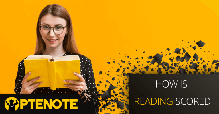 How is reading scored?