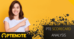 PTE Scorecard analysis
