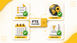 Details to confirm before buying a PTE voucher
