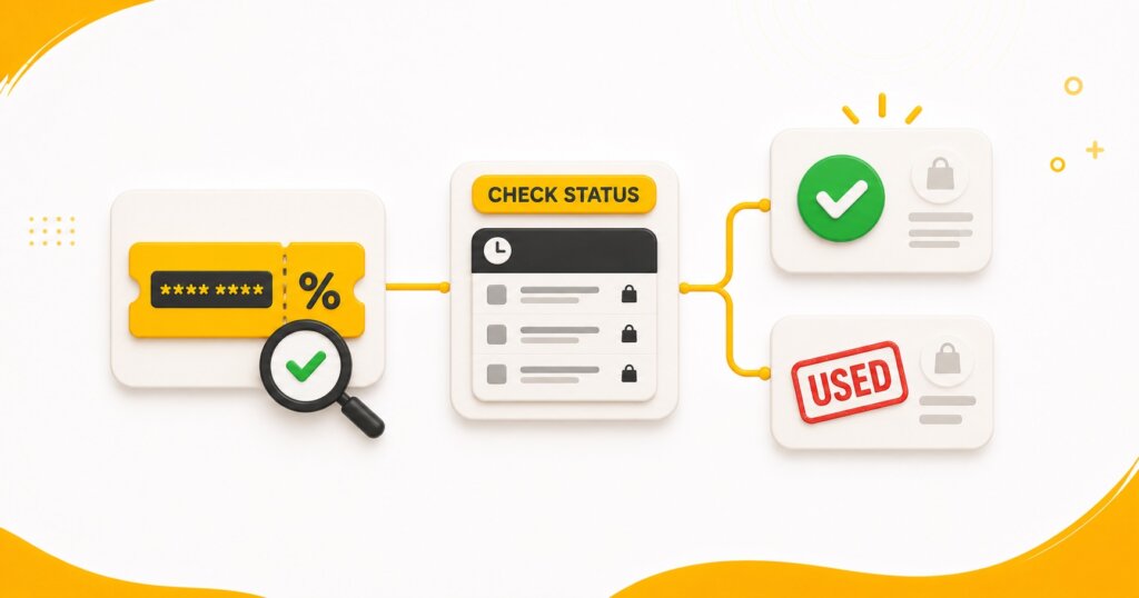 How to check whether a PTE voucher has been redeemed