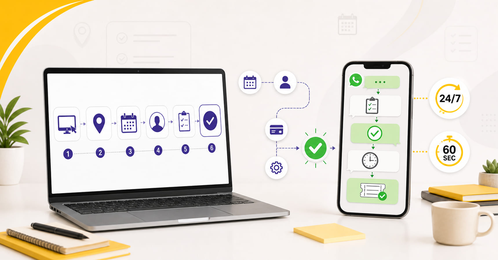 PTE exam booking through myPTE and the PTENOTE automated process
