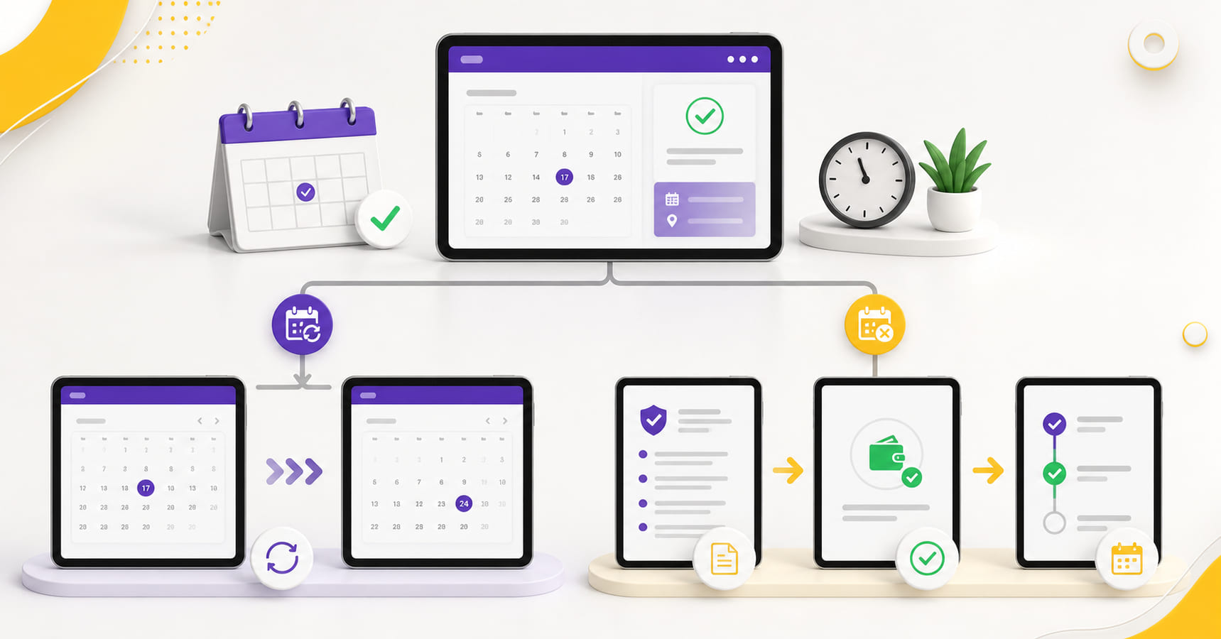 PTE exam rescheduling and cancellation options with timeline and policy checks