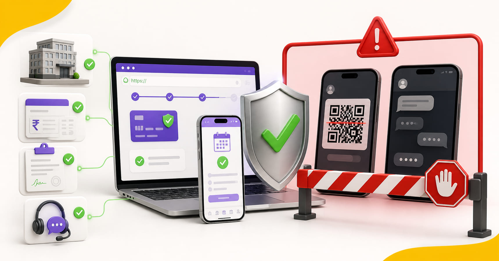 Safe PTE exam booking with verified payment, invoice and confirmation records