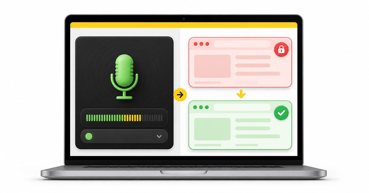 Browser microphone permission changing from blocked to allowed