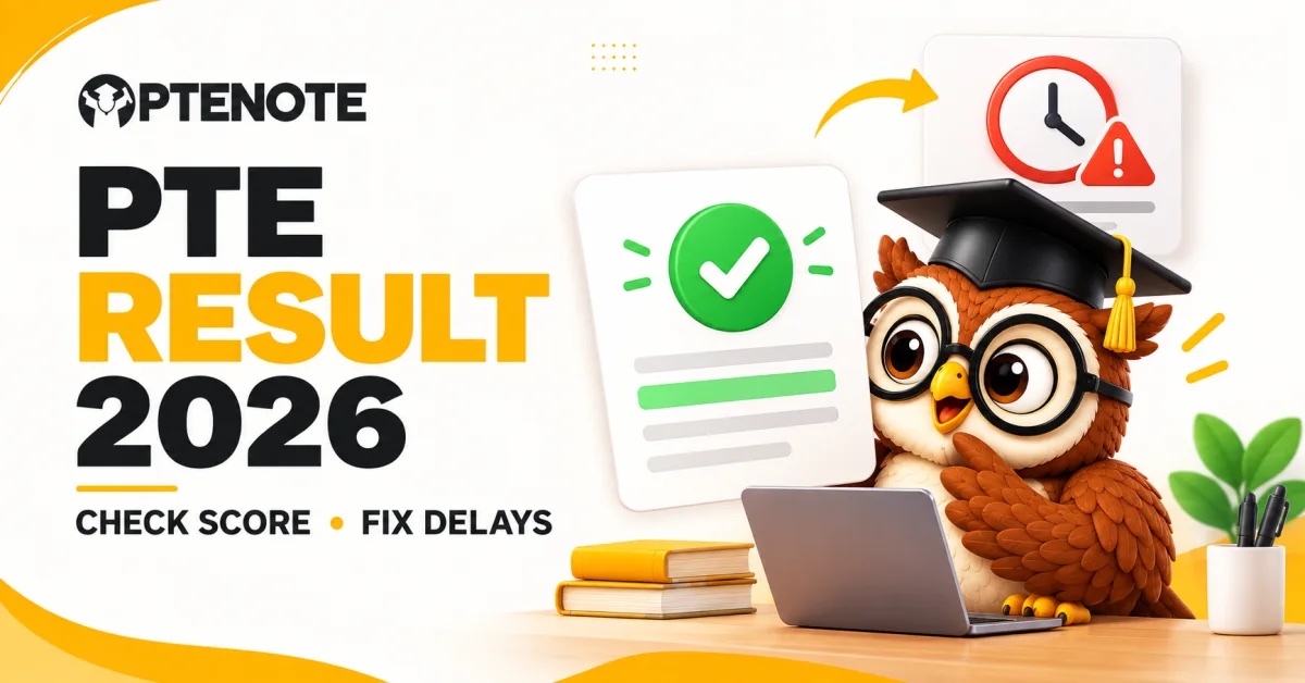 PTE Exam Result 2026: How to Check Your Score and Fix Delayed Results