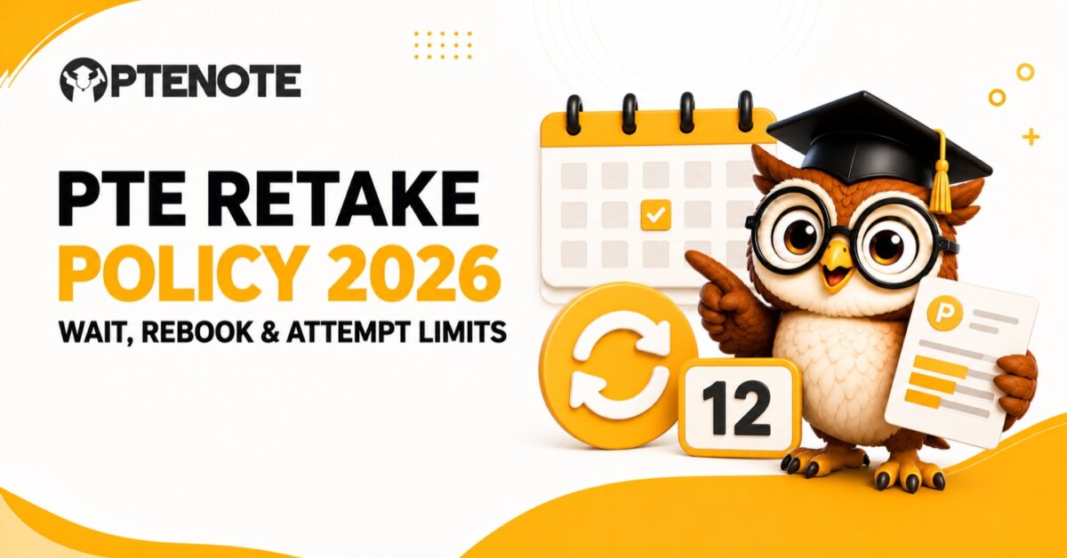 PTE Retake Policy 2026: How Soon Can You Rebook and How Many Attempts Are Allowed?