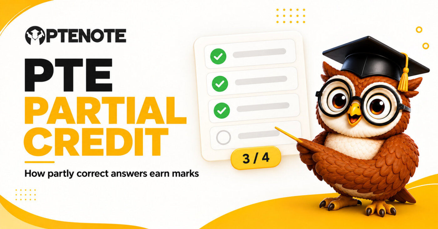 PTE Partial Credit Explained: A Guide to Earning Marks
