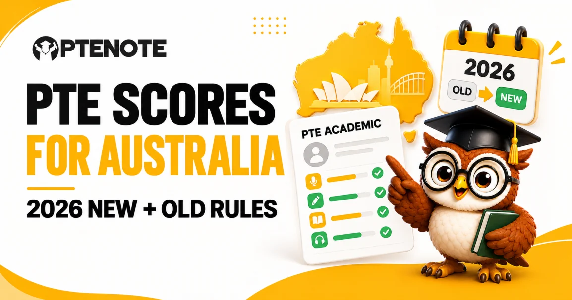 Functional Requirement Table PTE Score Requirements for Australia in 2026: New and Old Rules – PTENOTE
